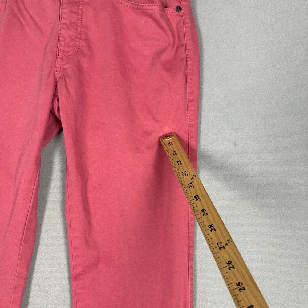 Peter Millar Pants Mens 32x32 Pink 5 Pocket Straight Leg Golf Casual Jean Cut